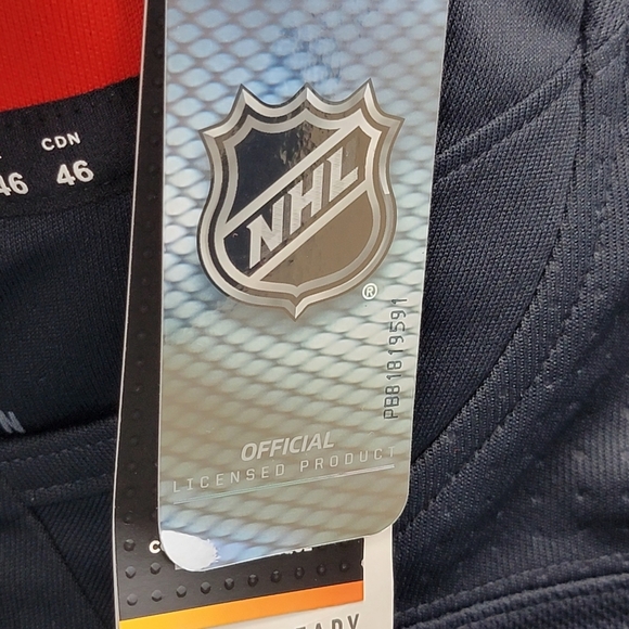 Adidas Men's Seattle Kraken Home Authentic Jersey Size 46 MSRP $180 NEW W/TAGS - Picture 8 of 11